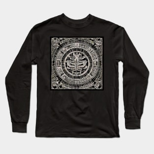 Power Tablet of Ancient Civilization Long Sleeve T-Shirt